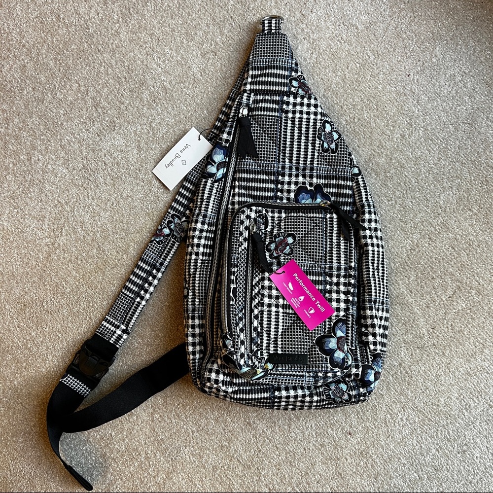 NWT Vera Bradley Performance Twill Sling Backpack